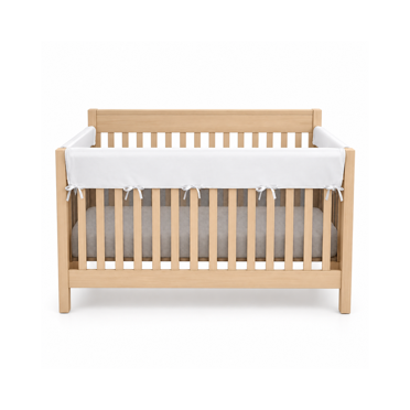 Jolly Jumper Soft Rail Set for Convertible Cribs | Teething Rail Covers Protect Baby & Crib