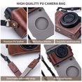 thumbnail image 3 of Étui de Protection pour Appareil Photo Numérique en Cuir PU Sac de Rangement pour Appareil Photo, 3 of 8