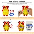 thumbnail image 4 of IMENGL 5 Pcs Animals Lacing Cards Wooden Thread Toy Sewing Cards For Toddler Animal Lace Cards Early Classifying,Education Materials,Humanizing Education,Illiberal Education,Mastery Education,Mentor, 4 of 9