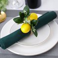 thumbnail image 4 of HBFAGFB Party Decorations Napkin Rings Holders Summer Decor Dinner Weddings Parties Decor B, 4 of 4
