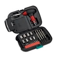 thumbnail image 4 of WHEANG Tool Bag Hardware Tool Flashlight Tool Set with Light Tool Box Tool Light 24 Set of Hardware Tool Flashlight Set One Size Black, 4 of 7