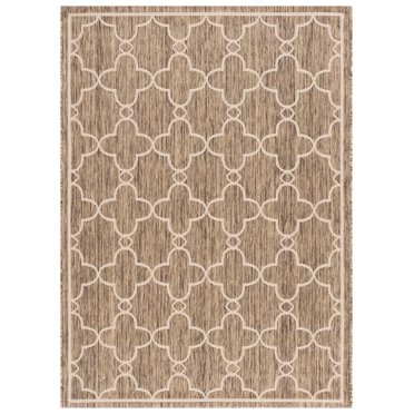 SAFAVIEH Courtyard Harmon Geometric Indoor/Outdoor Area Rug