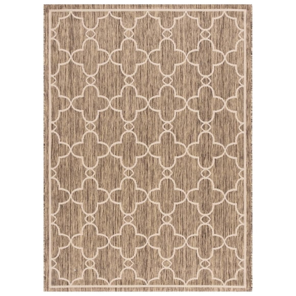 SAFAVIEH Courtyard Harmon Geometric Indoor/Outdoor Area Rug