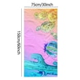 thumbnail image 3 of Up to 65% Off SMihono Microfiber Beach Towel Super Lightweight Colorful Bath Towel Sandproof Beach Blanket Multi-Purpose Towel For Travel Swimming Pool 30x60 Inch, 3 of 4