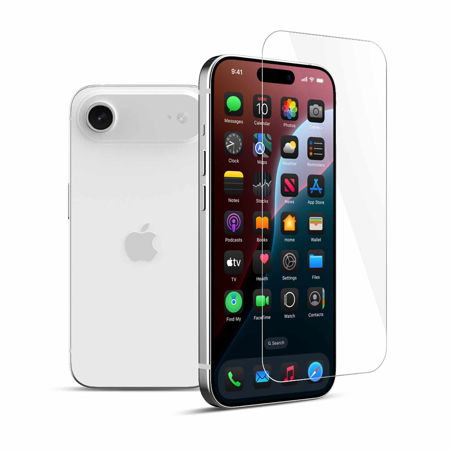 22 Cases Protecteur D'ecran en Verre pour iPhone Air