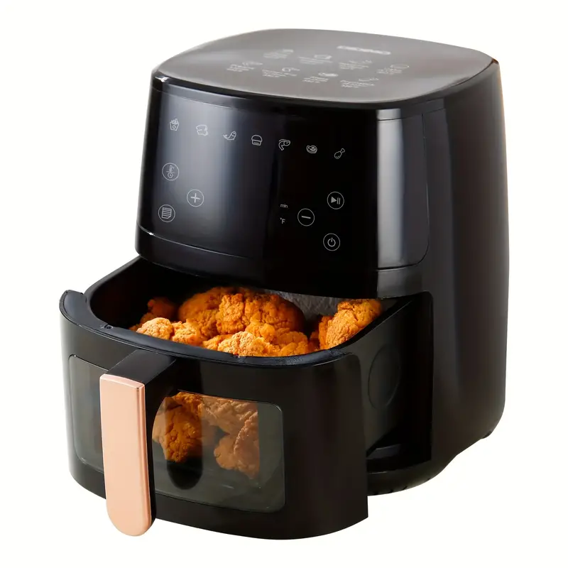 Air Fryer Oven with 5L Capacity and Adjustable Time and Temperature for Easy and Healthy Cooking