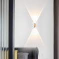 thumbnail image 1 of YoYuwiners Outdoor Indoor Wall Sconce Aluminum IP65 LED White 1 Light, 1 of 6