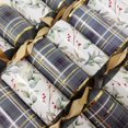 thumbnail image 3 of HOLIDAY TIME 12PK X 12" PREMIUM CHRISTMAS CRACKERS, FOLIAGE AND TARTAN PATTERN, 3 of 5