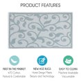 thumbnail image 2 of SussexHome Pets Ultra-Thin Cat and Dog Litter Mat for Litter Box - Washable Soft Natural Cotton Cat and Dog Litter Trapping Mat - Paws-Kind Slip Resistant Litter Catching Mat, 2 of 6