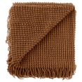 thumbnail image 1 of Bouclair Rust Marilou Throw 50x60 in (127x152 cm), 1 of 6