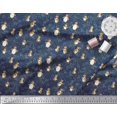 thumbnail image 3 of Soimoi Poly Georgette Fabric Floral & Penguin Ocean Decor Fabric Printed Yard 52 Inch Wide, 3 of 3