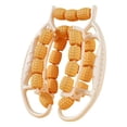 thumbnail image 2 of Siruishop Circular Leg Clamp 23 Wheels Hand Held Muscle Roller for Traveling Hand Orange, 2 of 8