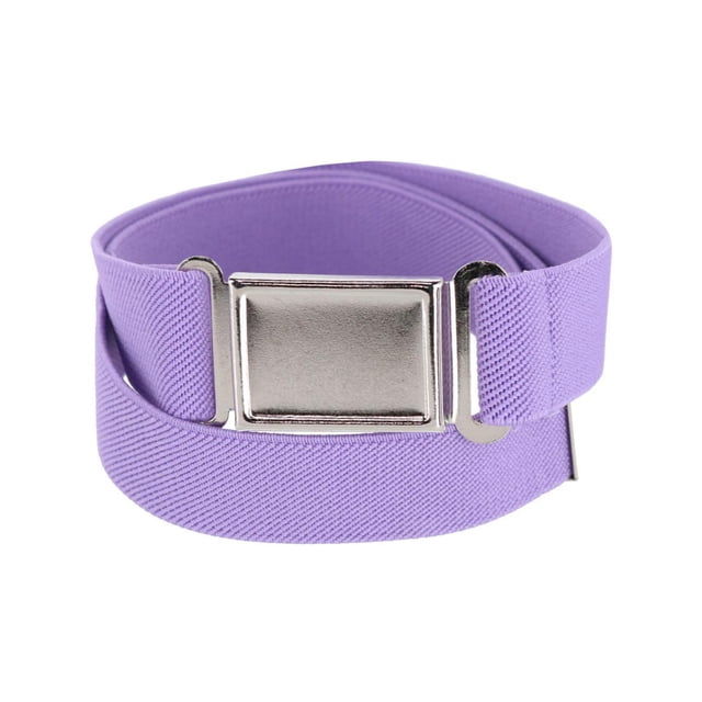CTM® Kids' Adjustable Elastic Belt with Magnetic Buckle