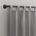 thumbnail image 4 of Mainstays 2-Pack Jensen Tab Top Semi-Sheer Window Curtains Panel Pair, 4 of 6