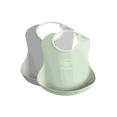 thumbnail image 1 of BabyBjorn Baby Bib 2-pack, Grey / Powder Green, 1 of 5