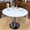 Clair, variante sur Sentmoon Nappe Transparente Protecteur de Nappe, Jupe de Table Ronde pour Meubles