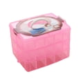 thumbnail image 1 of Clearance! Clear Plastic Beads Jewellery Storage Organizer Tool Box Case Clearance Items Sales Today #70, 1 of 1