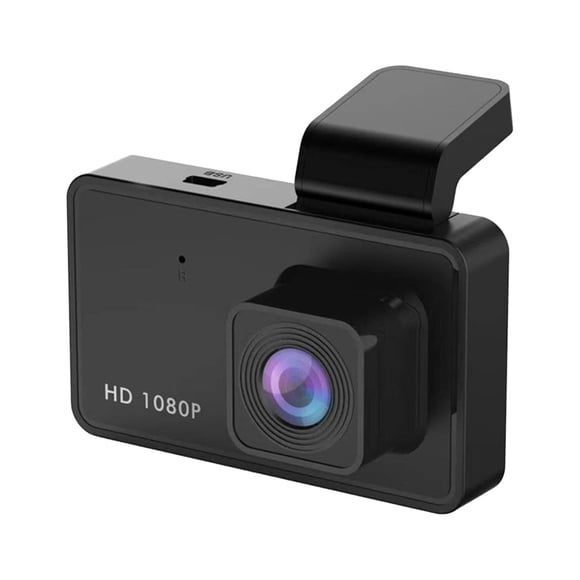 Herunwer Front Facing Dash Camera with Night Vision, 3" IPS Screen, G-Sensor, Loop Recording, and Motion Detection