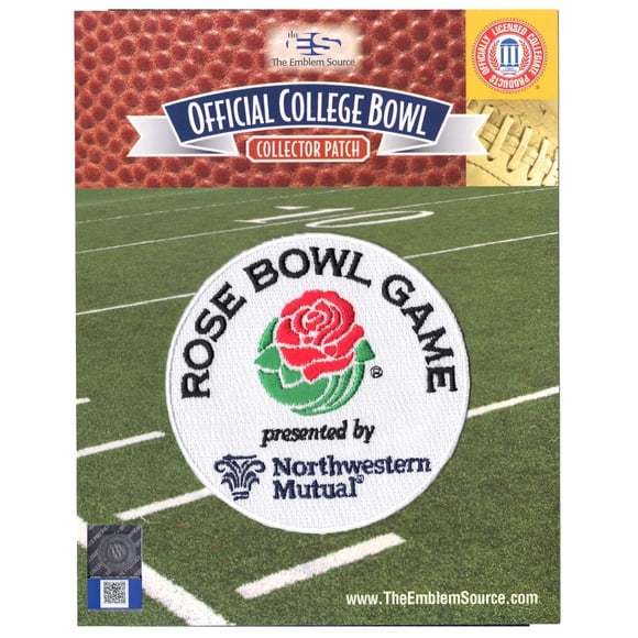 2018 Jeu de Bol Rose par Northwestern Mutual Jersey Patch Oklahoma Georgia