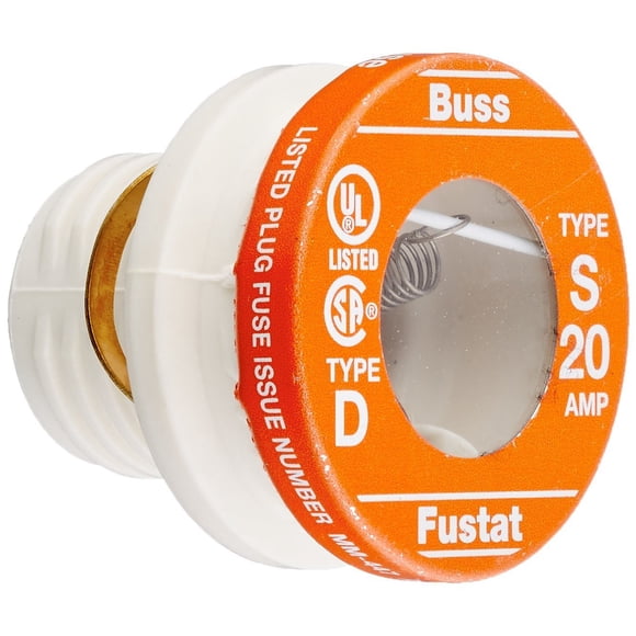 Bussmann S-20, 20 Amp 125V Cartridge Fuse