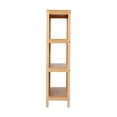 thumbnail image 3 of Anko Fraser Rattan Bookcase, 3 Tier Natural, 3 of 7