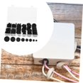 thumbnail image 2 of 680 Pcs Guard Coil Rubber Sealing Washer Hole Plugs Double Sided Rubber Gasket Rubber Grommets Rubber Grommet Rubber Rings Gasket for Wiring Rubber Washer, 2 of 9