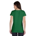 thumbnail image 3 of Inkmeso T-Shirt Basique à Encolure Dégagée Décontracté à Manches Courtes en Coton Uni T-Shirt Haut pour Femmes, 3 of 8