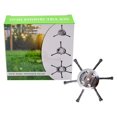 thumbnail image 1 of ZTTD 2025 New Universal Steel Wire Grass Trimmer Head, Universal Steel Trimmer Head Blade & Adapter, String Trimmer Replacement Head, Unbreakable Steel Wire Grass Trimmer Head (6 Blades-6Inch), 1 of 8