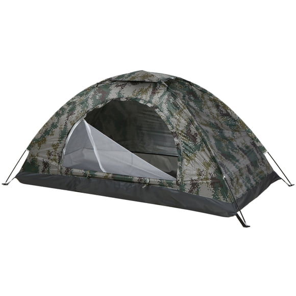 Ultralight Camping Tent Single Layer Portable Tent - Coating UPF 30+ for Outdoor Beach Fishing