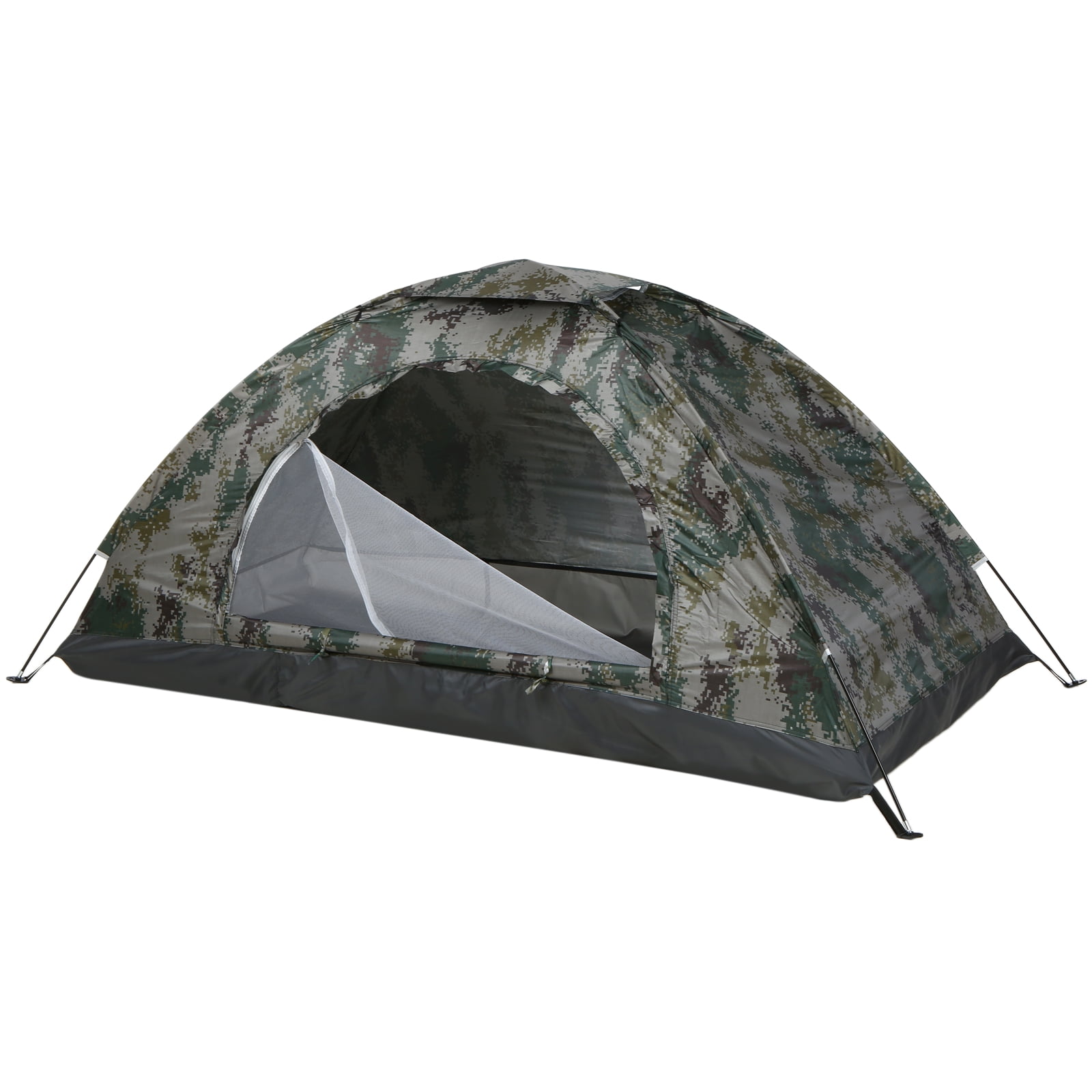 Tomshoo Ultralight Camping Tent Single Layer Portable Tent - Coating Upf 30+ For Outdoor Beach Fishing 200x100x100cm (For Single Person)