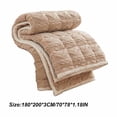 thumbnail image 3 of Zenithome Mattress Pad Thick Quilted Foldable Warm Pad For Bed Use, 3 of 7