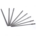 thumbnail image 4 of Screwdriver Bit, 150mm 8pcs S2 Steel Star Head Screwdriver Set Bits Hand Tools  Screw Driver Set, 4 of 8