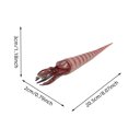 thumbnail image 3 of Prehistoric Sea Creatures Figurine Marrella Animal Figures Educational Ancient Model For Cake Topper School Project Toy Funny Curiosity Toy, 3 of 4