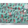 thumbnail image 3 of Soimoi Rayon Fabric Egg Folk Art Printed Fabric 1 Yard 42 Inch Wide, 3 of 3