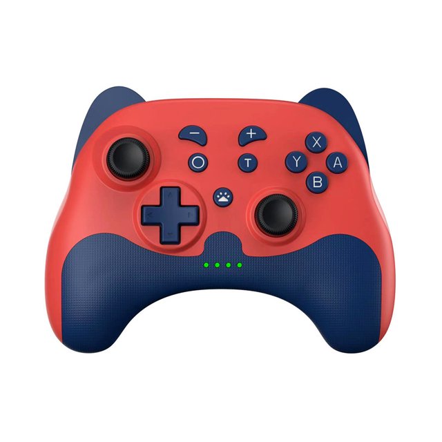 Switch Pro Controller for Nintendo Switch/Switch Lite/OLED, Wireless Switch Controller with LED Light and Wake up Function, Ergonomic Non-Slip