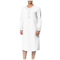 thumbnail image 1 of Mens Muslim Arabia Casual Long Sleeve Pocket Loose Robe Shirt Muslim Robe Solid Pocket, 1 of 4