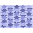 thumbnail image 1 of Ahgly Company Machine Washable Indoor Rectangle Transitional Periwinkle Purple Area Rugs, 2' x 5', 1 of 7