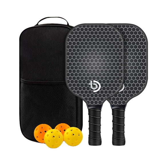 Hearth & Gear Ensemble avec 2 et 4 pour Sports de Plein Air pour Débutants Léger avec Poignée Ergonomique et Fibre de Verre Durable Visage Point Softball Entraînement Tennis Lancer Automatique compatible avec Machine