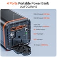 thumbnail image 2 of Portable Power Station  for laptop , 27000mAh Battery pack with AC Outlet, 65W PD Fast Charging for MacBook, 2 of 8