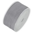 thumbnail image 3 of Unique Bargains Nylon Beading Thread Cord 3mm Extra Strong Braided Nylon String for Necklace Crafting 10M/33 Feet, Grey, 3 of 5