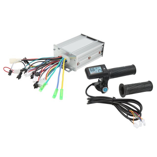 Kit de Contrôleur de Moteur de Scooter Électrique, Kit de Contrôleur de Vélo Électrique Ensemble de Compteur de Contrôleur de Scooter Électrique Vélo Électrique LCD Affichage Compteur Robuste et Résistant