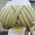 thumbnail image 1 of New Striped Core Spun Crochet Yarn Ice Silk Feeling Polyester Cotton Rope for Handbag Pet Nest Fashion Home Decoration, 1 of 7