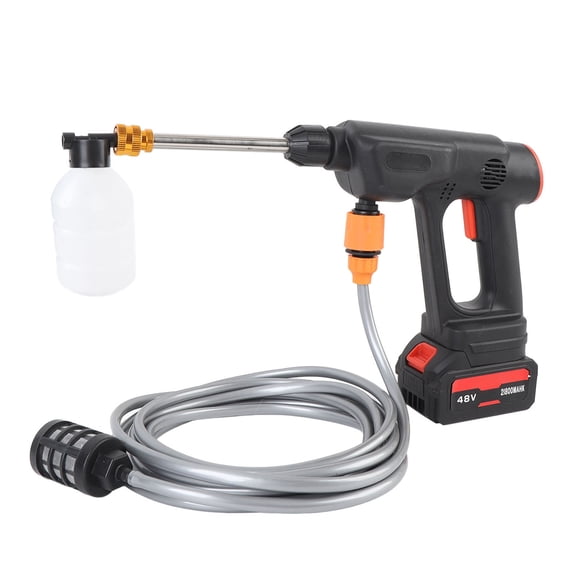 Cordless Pressure Washer, 900PSI Power Cleaner, with 6-in-1 Nozzle, 21800mAh Battery, Handheld Pressure Washer for Car, Yard, Garden