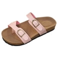 thumbnail image 1 of DAFEI Sandales à Plateforme en Cuir pour Femmes Chaussures Sandales Compensées Épaisses Sandales pour Femmes avec Semelle Intérieure en Mousse à Mémoire et Semelle Intérieure en Liège, 1 of 6