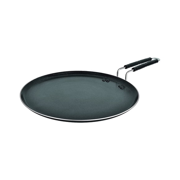 Essential Plus 5 Layer Marble Black Multi Tawa, 31 Cm | Induction Base, Food Safe (PFOA Free), Thickness 3.0mm, 1 Year Warranty, Non Stick