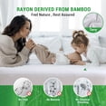 thumbnail image 3 of Gogreen Protège-Matelas Imperméable, Protège-Matelas Extensible pour Lit Simple s'Adapte jusqu'à 16 Pouces, Housse de Matelas Super Douce pour Lit Simple, Protège-Matelas Rafraîchissant, Housse de Lit Respirante Blanche, 3 of 15
