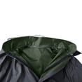thumbnail image 4 of LOVZFMLL Manteaux pour Hommes Résistants aux Orages Imperméable Long Imperméable en PVC Imperméable de Randonnée Couleur Unie Bande Réfléchissante Imperméable à Manches Longues pour Homme, 4 of 6