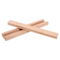 thumbnail image 2 of SHISUYAN Wood Drawer Glides, Wooden Drawer Rails Replacement Center Guide Track Mounts Dresser Drawer Slides Bottom Mounted Drawer Slides for Drawer Accessories, 2 of 8