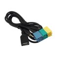 thumbnail image 1 of Xingzhi Adaptor 2 in 1 3.5mm USB AUX Easy to Use Cable Audio Sound Cables Stable Long-Lasting Replacement Conversion Car 1Set, 1 of 6
