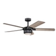 thumbnail image 4 of Westinghouse Morris 52" Indoor Ceiling Fan with Dimmable LED Light Fixture - Iron, 4 of 5